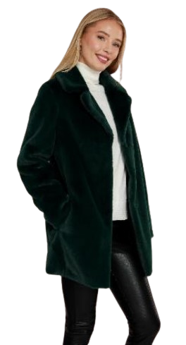 Faux Fur Long Coat