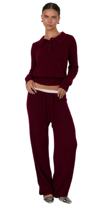 Tove Layered Cashmere Pant