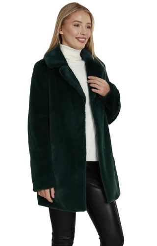 Faux Fur Long Coat