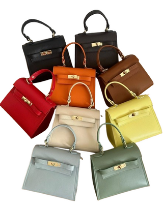 Medium K - Genuine Leather Handbag