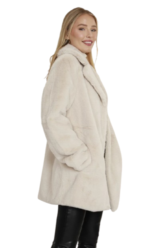 Faux Fur Long Coat