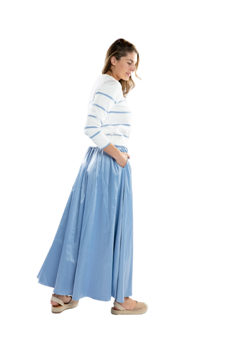 The Serena Satin Skirt