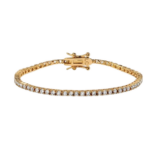 Mini Amina Tennis Bracelet - Gold