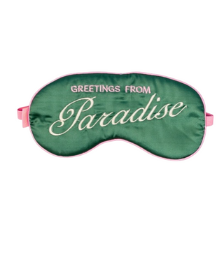 Getaway Eye Mask, Greetings from Paradise