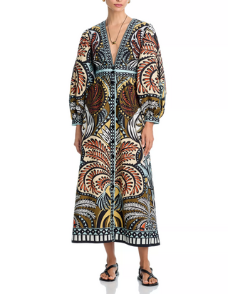 Balamana Multicolor Maxi Dress