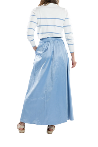 The Serena Satin Skirt
