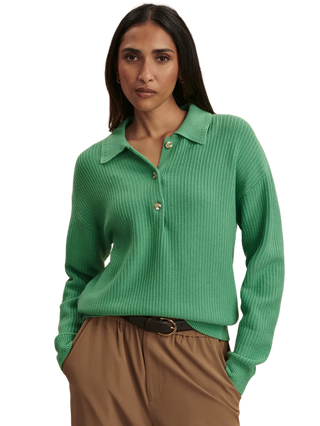 Marlie Polo Knit Sweater