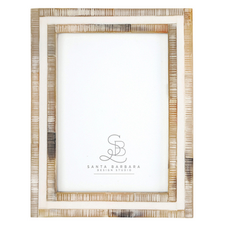 White Horn Photo Frame - 5x7