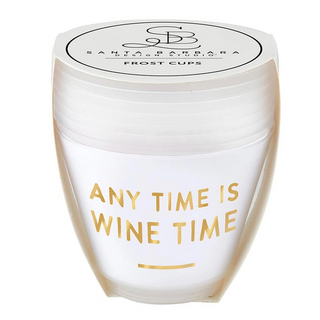 Frost Cup - Wine Time - Set Of 8