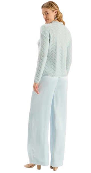 Gracie Cashmere Basketweave Sweater