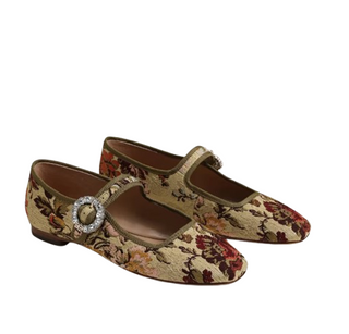 Michaela Glow Harvest Bloom Mary Jane Flat