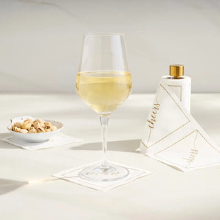 Cocktail Size Gold Stand | For Cocktail Napkin Rolls