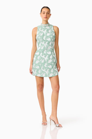 Lisette High Neck Mini Dress