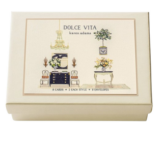 Dolce Vita Note Card Box