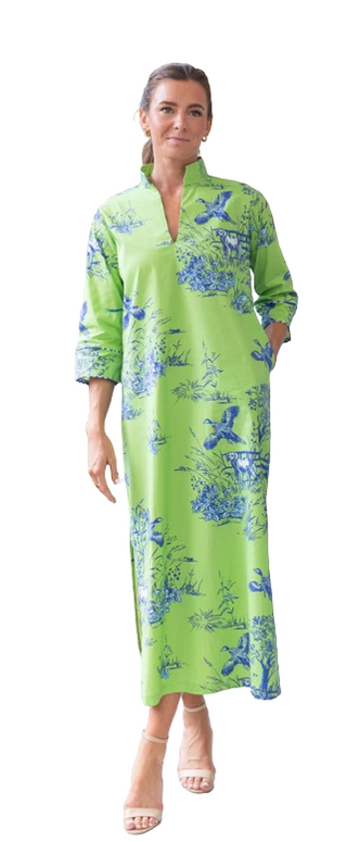 House of MBR Bouvier Long Dress, Field & Feather - L/2