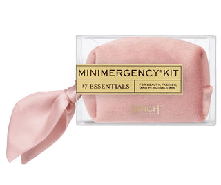Velvet Scarf Minimergency Kit - Blush