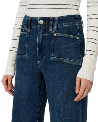 Anessa w/ Set In Pockets + Raw Hem