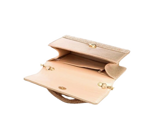 Rhinestone Top Handle Small Bridal Party Clutch
