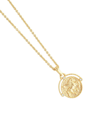 Pegasus Gold Coin Charm
