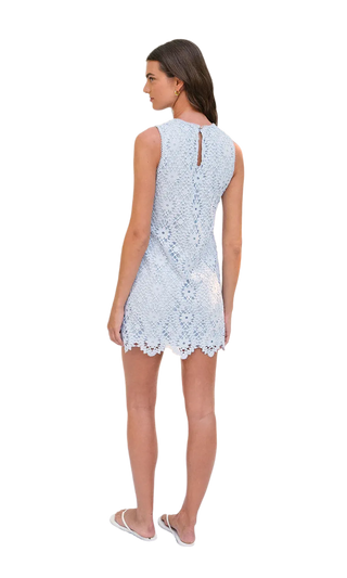 Wynn Daisy Embroidery Mini Dress