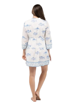Claire Dress - Fish