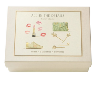 All in the Details Note Card Box