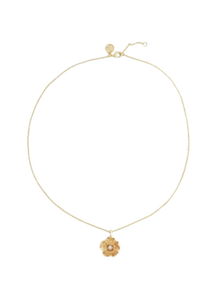 Wildflowers Gold Pendant Necklace