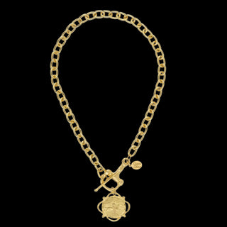 Felicity Pendant Toggle Necklace