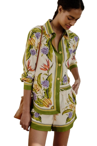 Tropical Scarf Sand Shorts