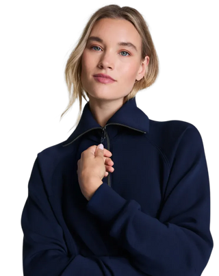 Airessentials Half Zip - Timeless Navy