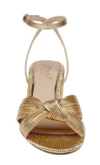 Hudson Pleated Sandal