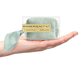 Velvet Scarf Minimergency Kit - Sage