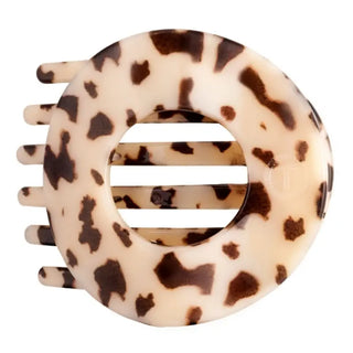 Small Flat Circle Hair Clip