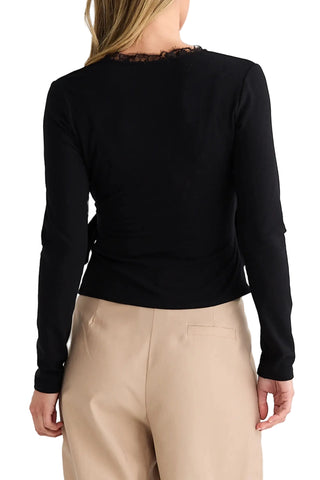 Brigitte Wrap Top
