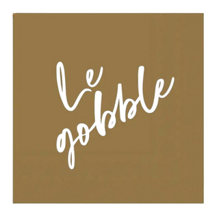 Le Gobble Cocktail Napkins
