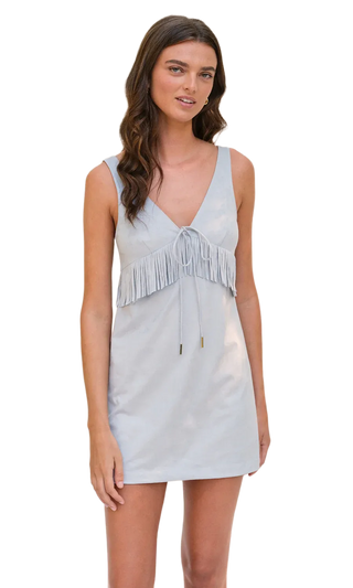 Kerri Faux Suede Mini Dress