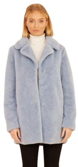 Faux Fur Long Coat