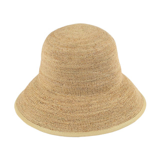 Raffia Crochet Bucket Hat