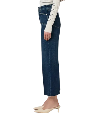 Anessa w/ Set In Pockets + Raw Hem