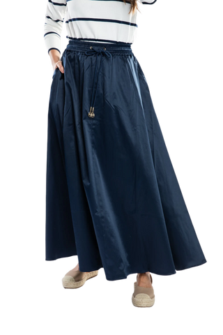 The Serena Satin Skirt
