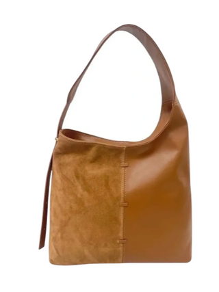 Two Sided Shoulder Bag Large - Brown