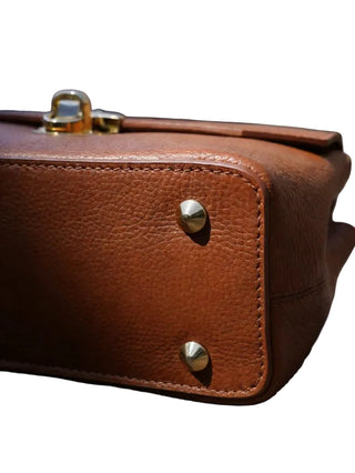 Genuine Dollaro Leather Crossbody Bag