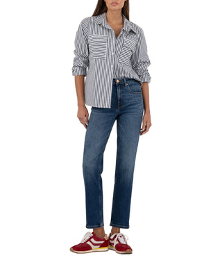 Elizabeth High Rise Fab AB Straight Leg