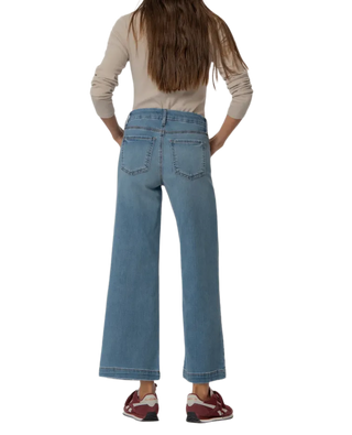 Meg High Rise Wide Leg w/Patch Pockets Reg Hem