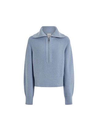 Maura Half Zip Knit Sweater