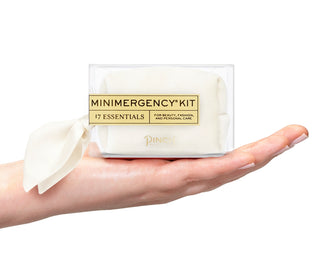 Velvet Scarf Minimergency Kit - Ivory