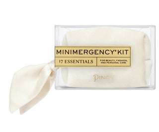 Velvet Scarf Minimergency Kit - Ivory