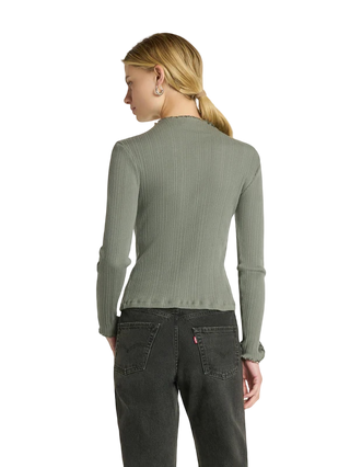 Brenna Mock Neck Top