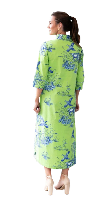 House of MBR Bouvier Long Dress, Field & Feather - L/2