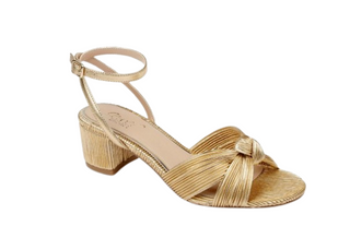 Hudson Pleated Sandal